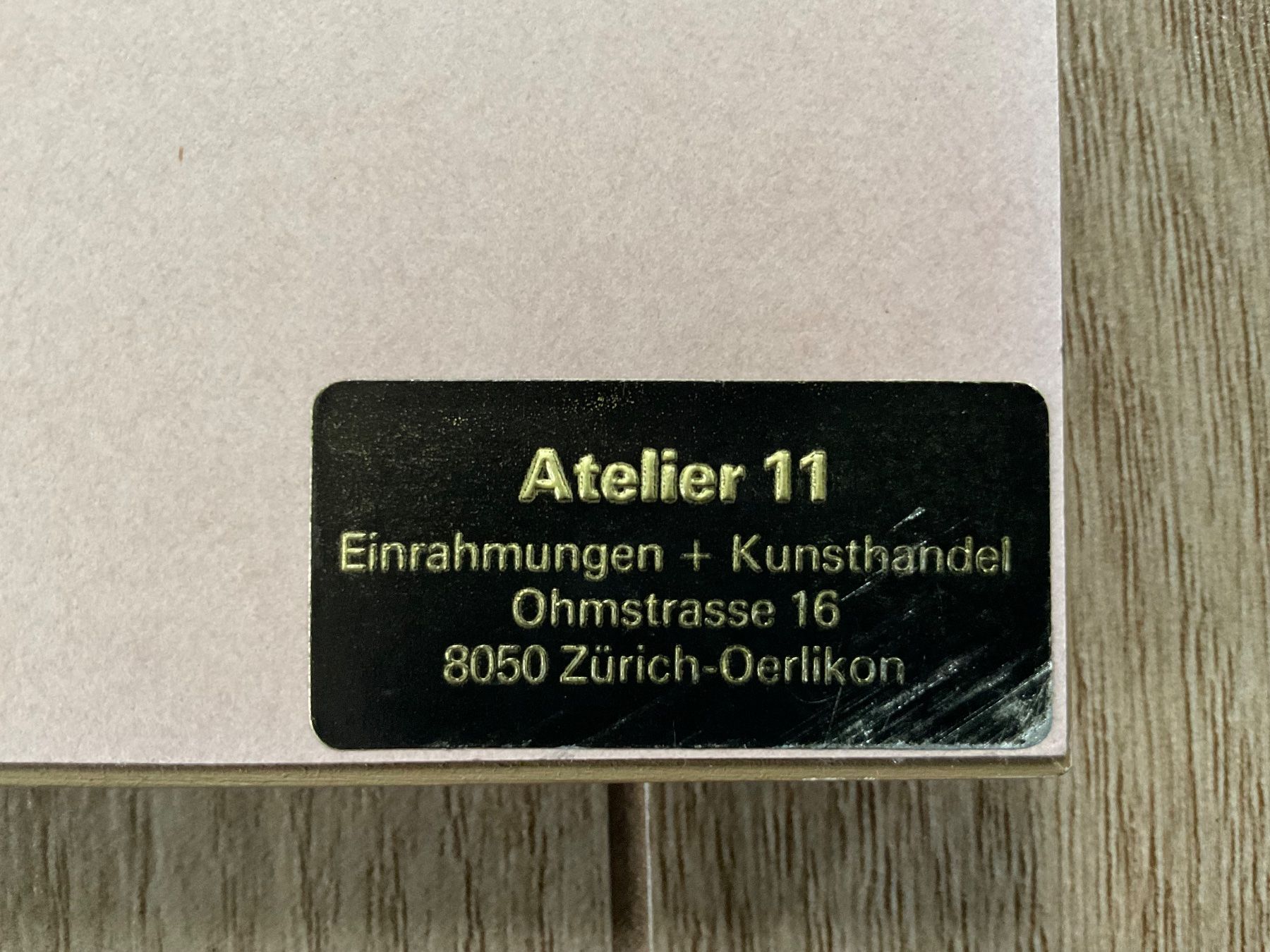 Grafiken & Lithographien: Lithographie Paul Wyss 36 x 27 cm – Gebraucht aus Pfäffikon ZH von Ben0707 2