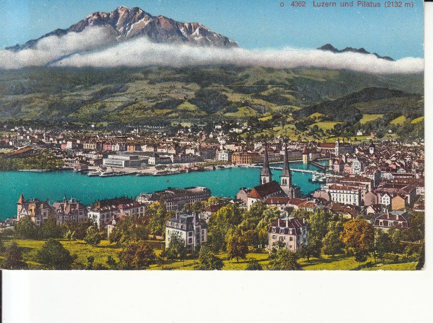 Cartoline postali: Luzern ca. 1915 – Usato da Bürglen TG venduto da StampGraf