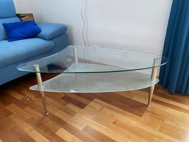 Glastisch zu verkaufen