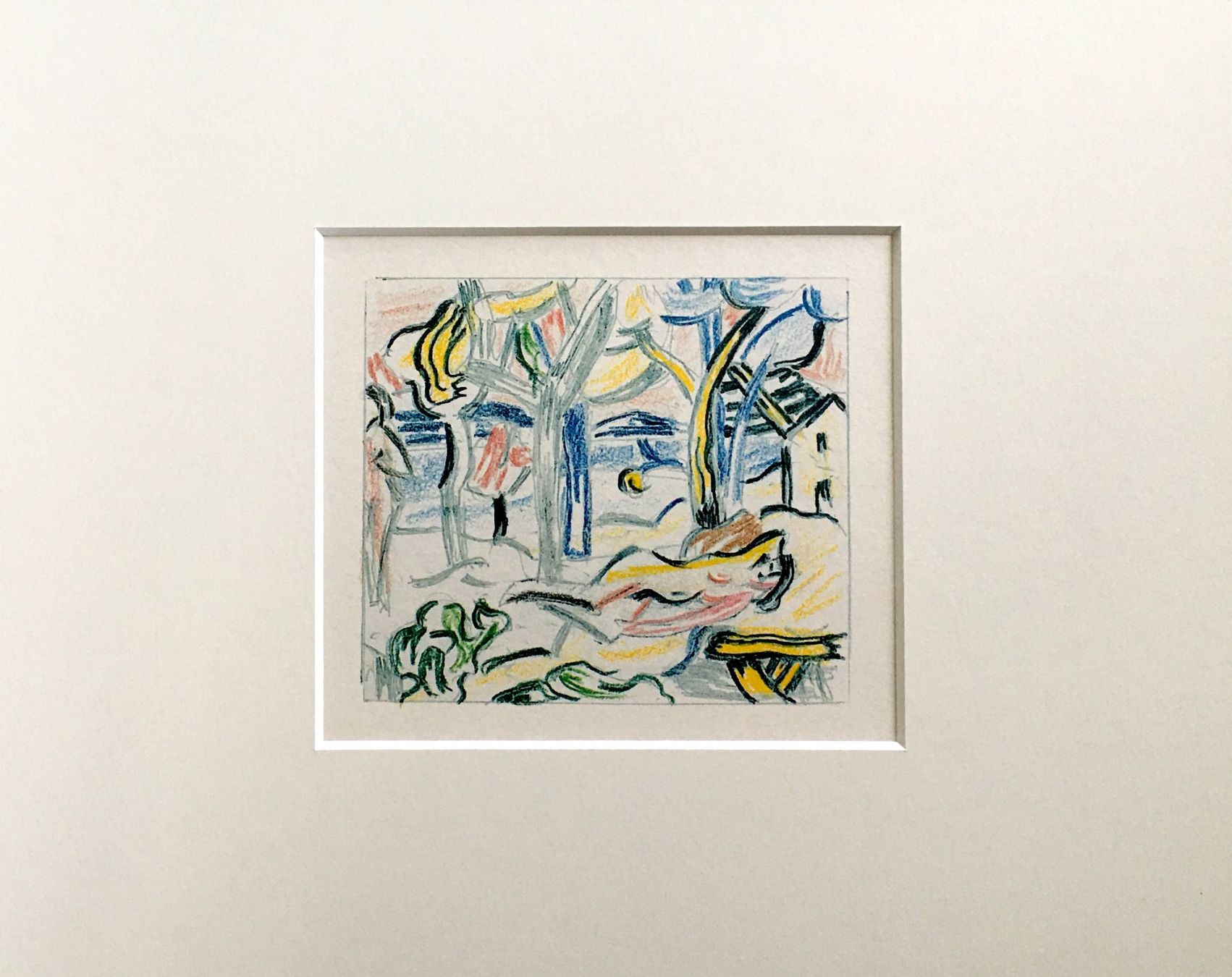 Grafiken & Lithographien: ROY LICHTENSTEIN " RECLINING FIGURE IN LANDSCAPE" – Gebraucht aus Nennigkofen von Sommersonnen 1