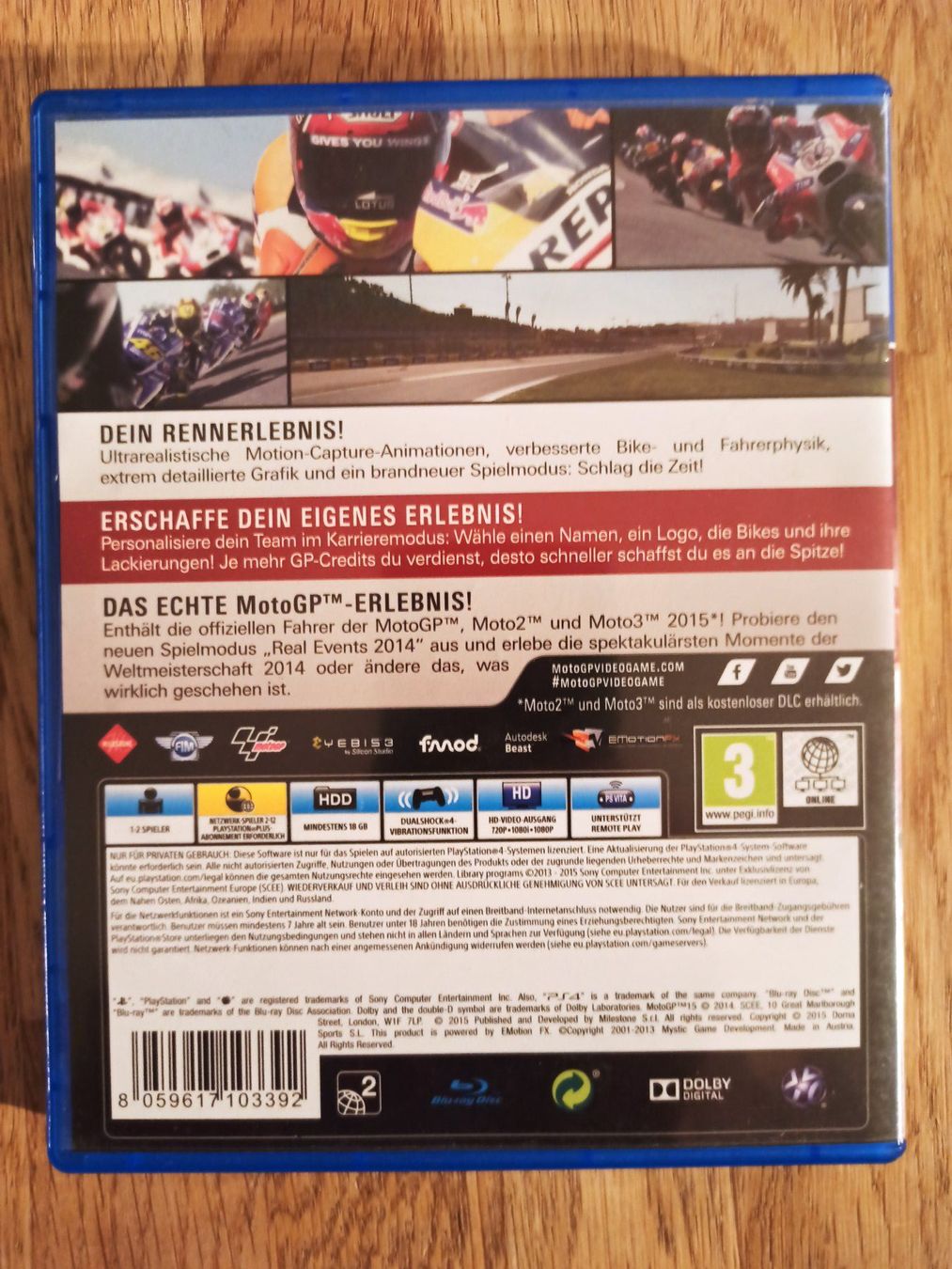 Giochi: MotoGP 15 PS4 / PS5 – Usato da Oberweningen venduto da mar_87mx 1