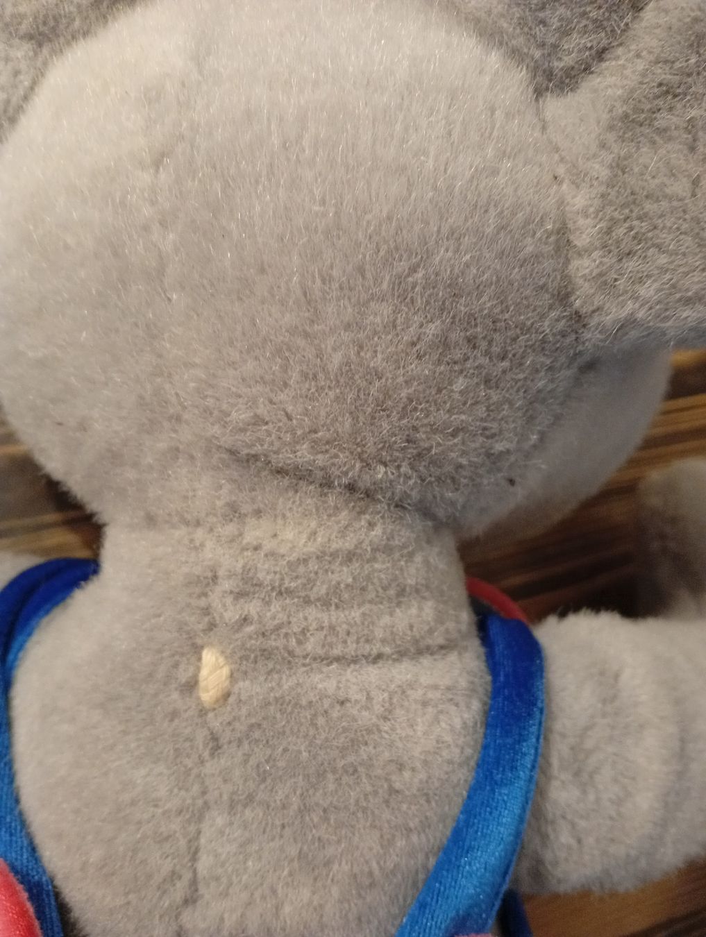 Spielzeuge: Graue Diddl Maus mit blauem Kleid. – Gebraucht aus Engelburg von CH.Me 3