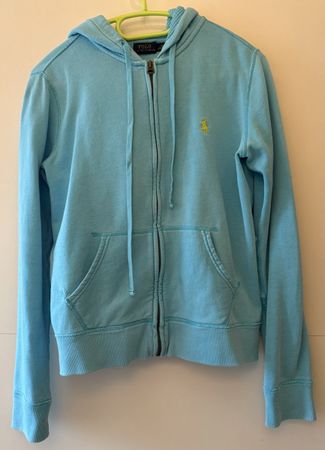 Polo Ralph Lauren Kapuzenjacke hellblau, Grösse M