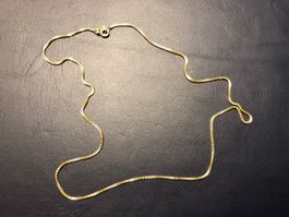 Elegante unisex Kette Venezianer aus 18 Kt. Gelbgold Au 750
