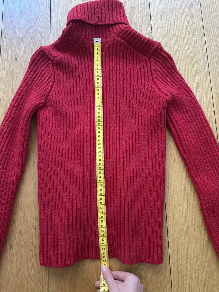 Bottega Veneta Maglioni & Felpe: Bottega Veneta Red Wool Turtleneck Size S Fall 2020 – Nuovo (secondo la descrizione) da Geneve venduto da iri_dr5s 6