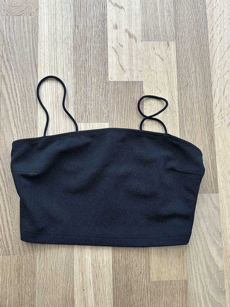 Shein Top: Black Crop Top - Size L! – Usato da Spreitenbach venduto da ali_f95q