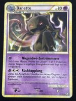 Pokemon Karte Banette 14/102 non Holo Rare von 2011 🇩🇪