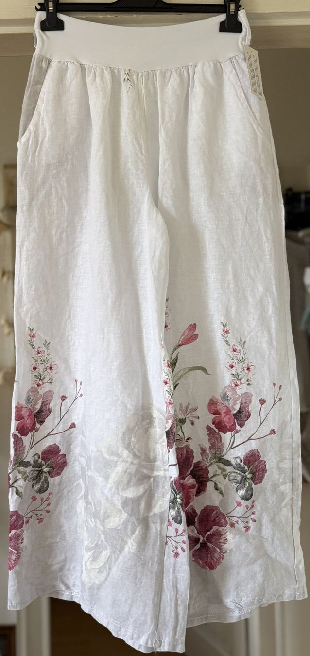 Pantaloni: PANTALONS EN LIN! M – Nuovo e nell'imballaggio originale da Locarno venduto da NicoNion