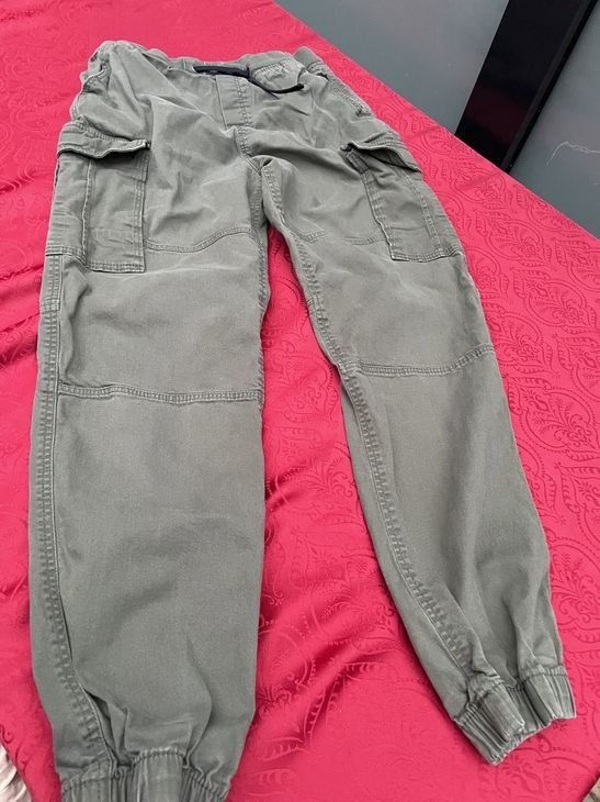 Banned Marlene-Hose Party On Olivgrün Vintage Trousers 40er Jahre Stil