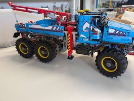 LEGO Technic 42070 6x6 Allrad-Abschleppwagen  komplett