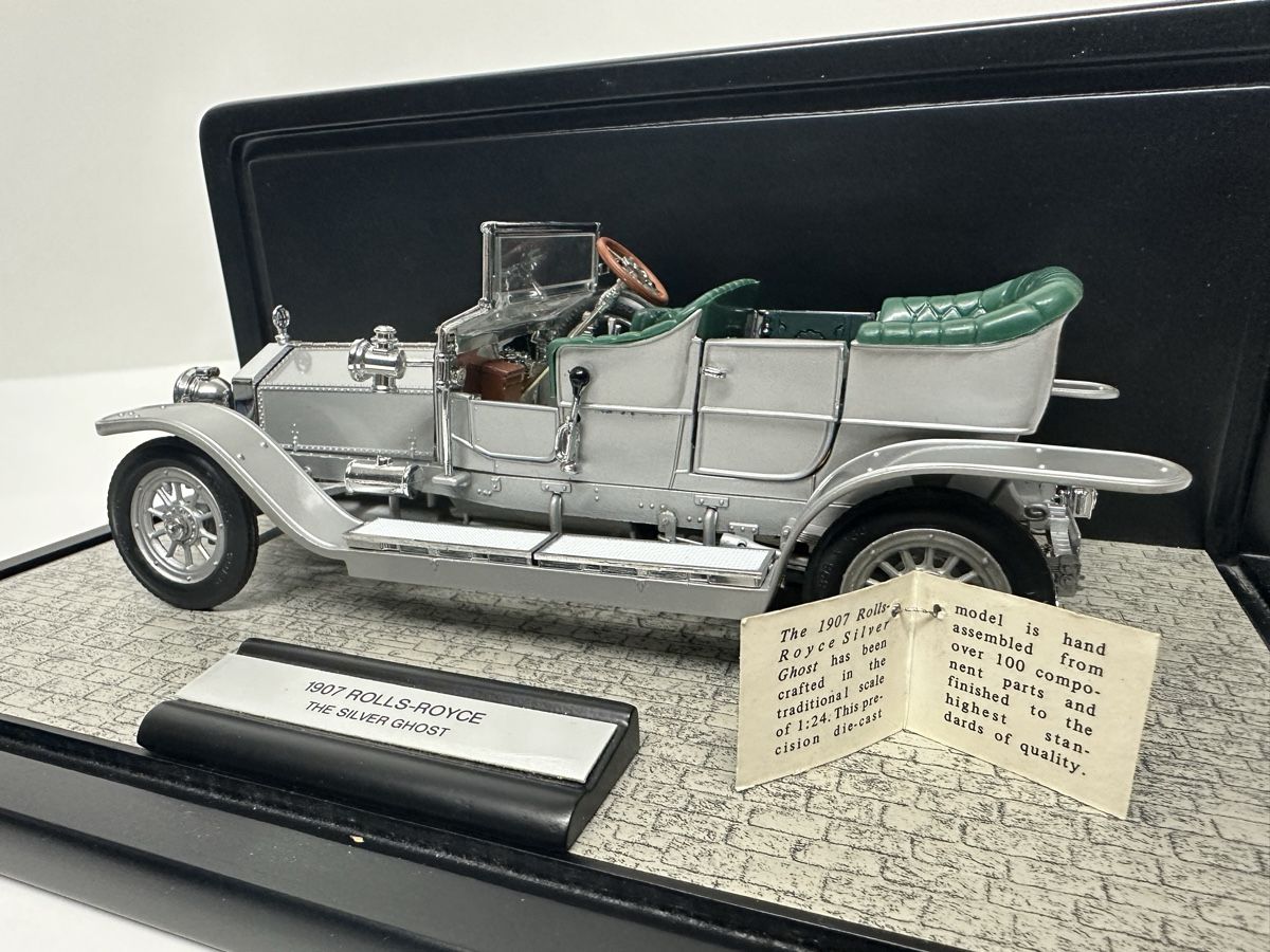 Franklin Mint Modellini d'auto: 1907 Rolls Royce Silver Ghost 1:24, Acrylbox, FRANKLIN MINT – Usato da Zofingen venduto da rf9_x2xt 4