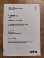 Gutschein bzbs (Weiterbildung)