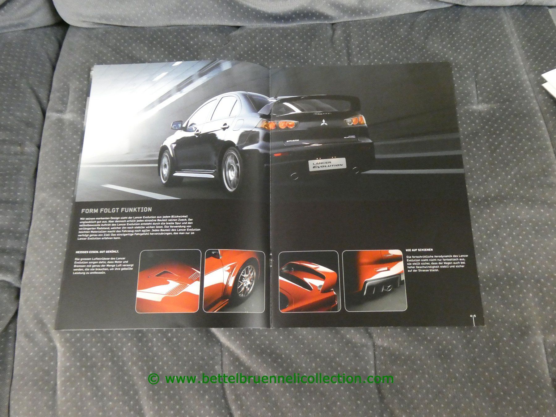 Mitsubishi Documenti: Mitsubishi Lancer Evolution Prospekt – Usato da Weingarten-Kalth venduto da Bettelbruenneli 2