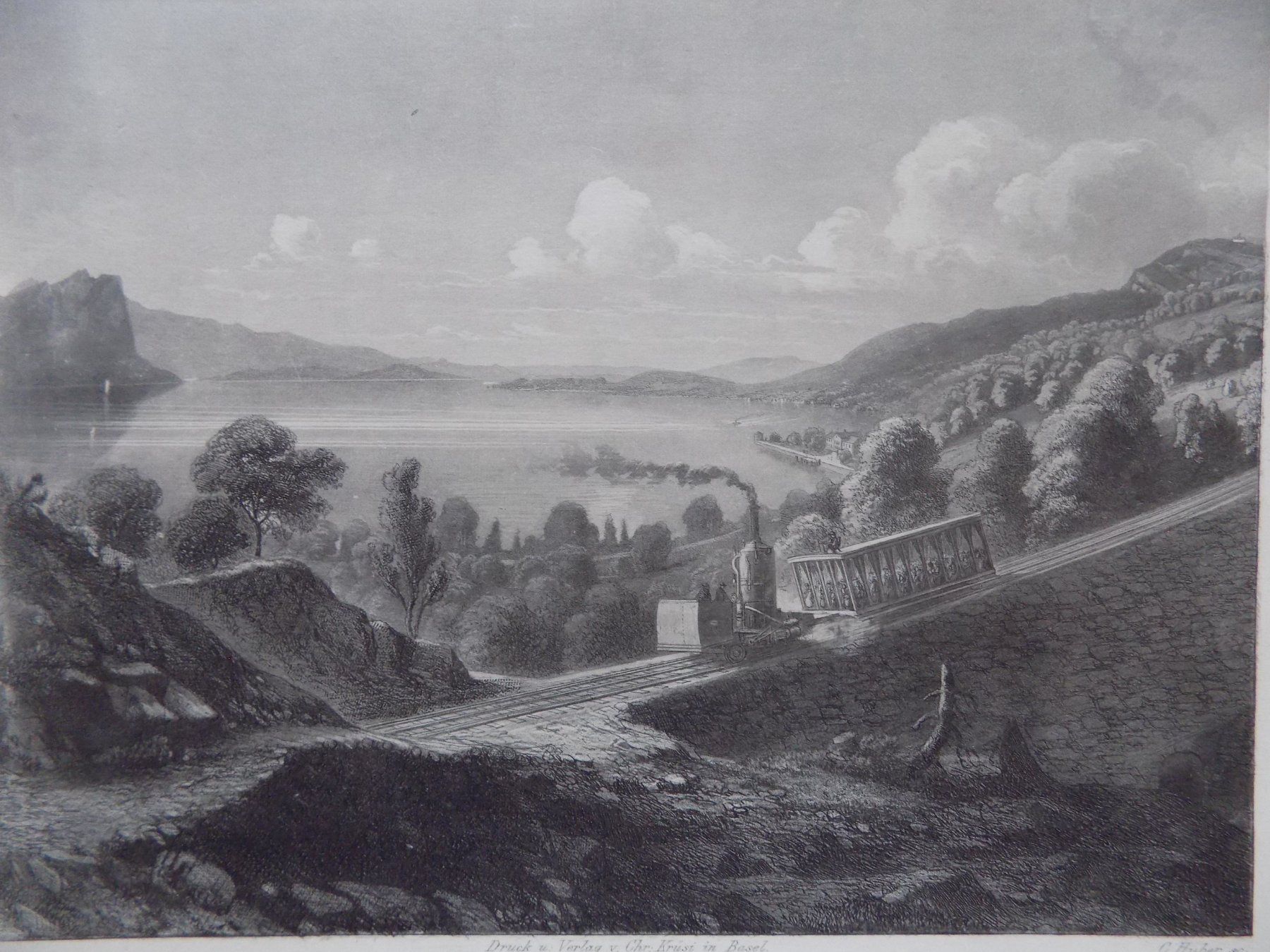 Gravures: Vitznau Rigibahn – D'occasion à Risch par Rischli15 2