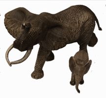 Schleich Afrikanische Elefanten, Kuh und Baby