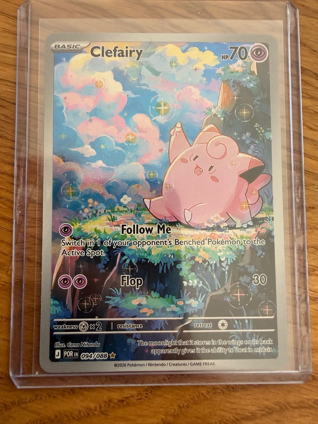 Pokémon Carte collezionabili: Clefairy 94/88 – Usato da Amriswil venduto da sim_nlb6
