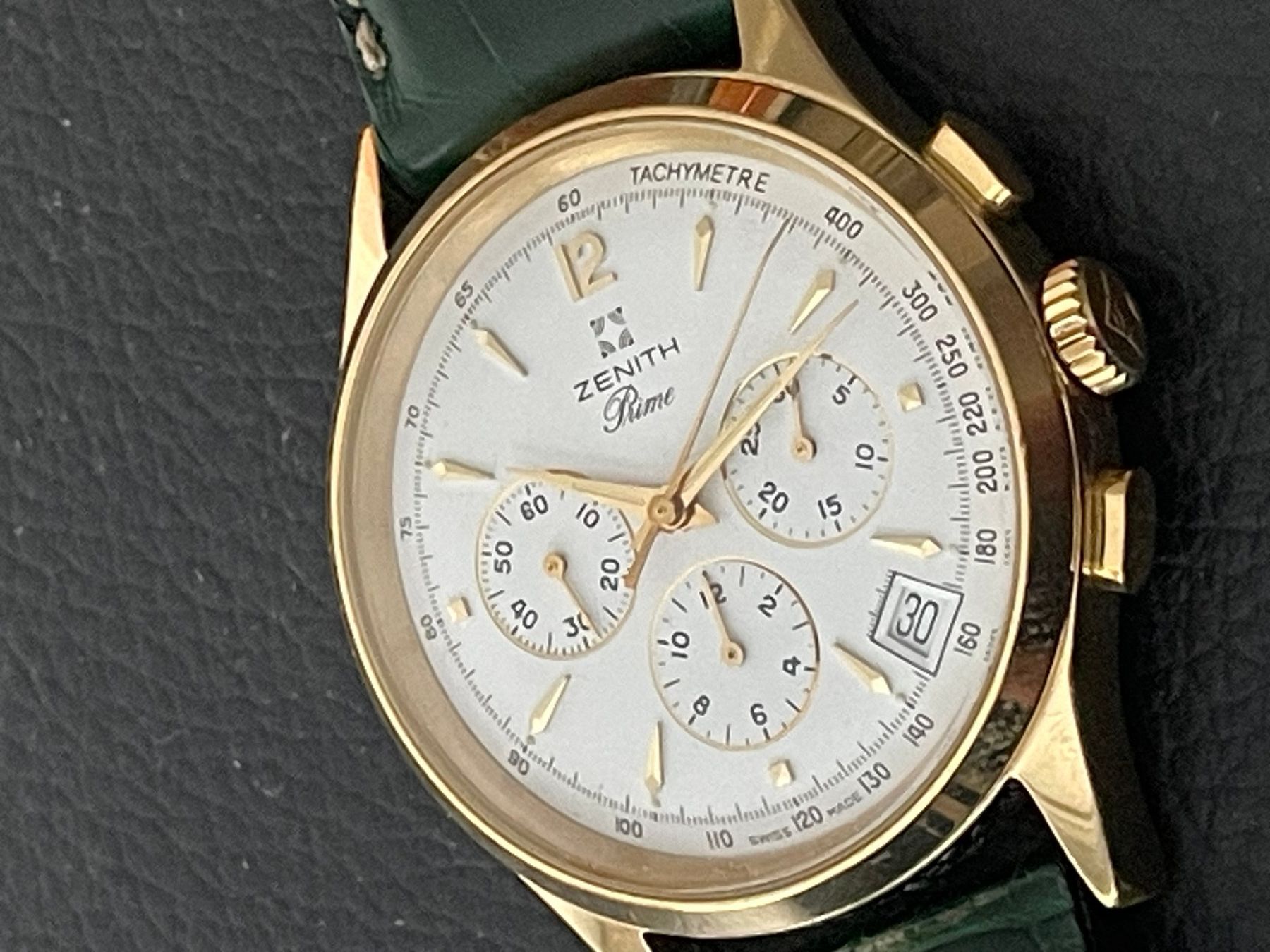 Zenith Orologi: Z E N I T H -  PRIME  Chronograph - Kal 420 – Usato da Rodersdorf venduto da luculus46