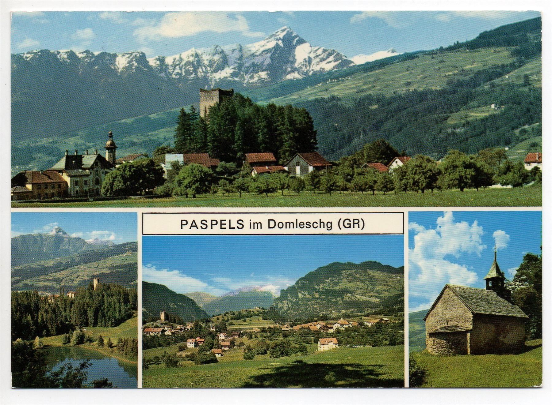 Cartoline postali: PASPELS im Domleschg – Usato da Jona venduto da philajona