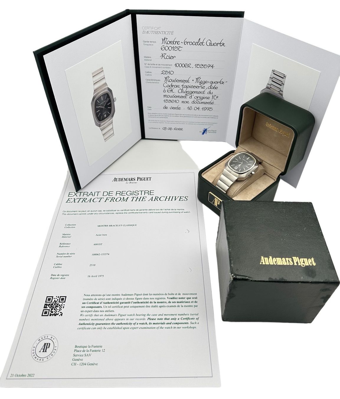 Audemars Piguet Orologi: Audemars Piguet Beta quartz 6001 extremely rare – Usato da Genève venduto da Swisstreasures-SA 4