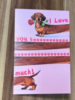 HUND LOVE GRUSSKARTE