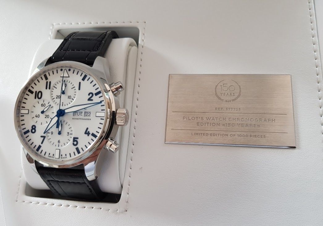 IWC Orologi: IWC PILOT 150TH ANNIVERSARY – Nuovo e nell'imballaggio originale da Calpiogna venduto da Nerowolf 1