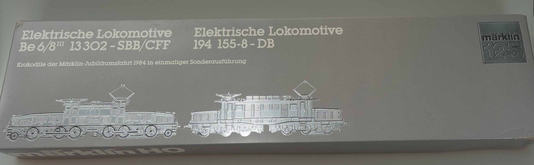 Märklin Modellini di ferrovie: Märklin H0 3300, CH- und D-Krokodil – Usato da Niederglatt ZH venduto da bego8172 3