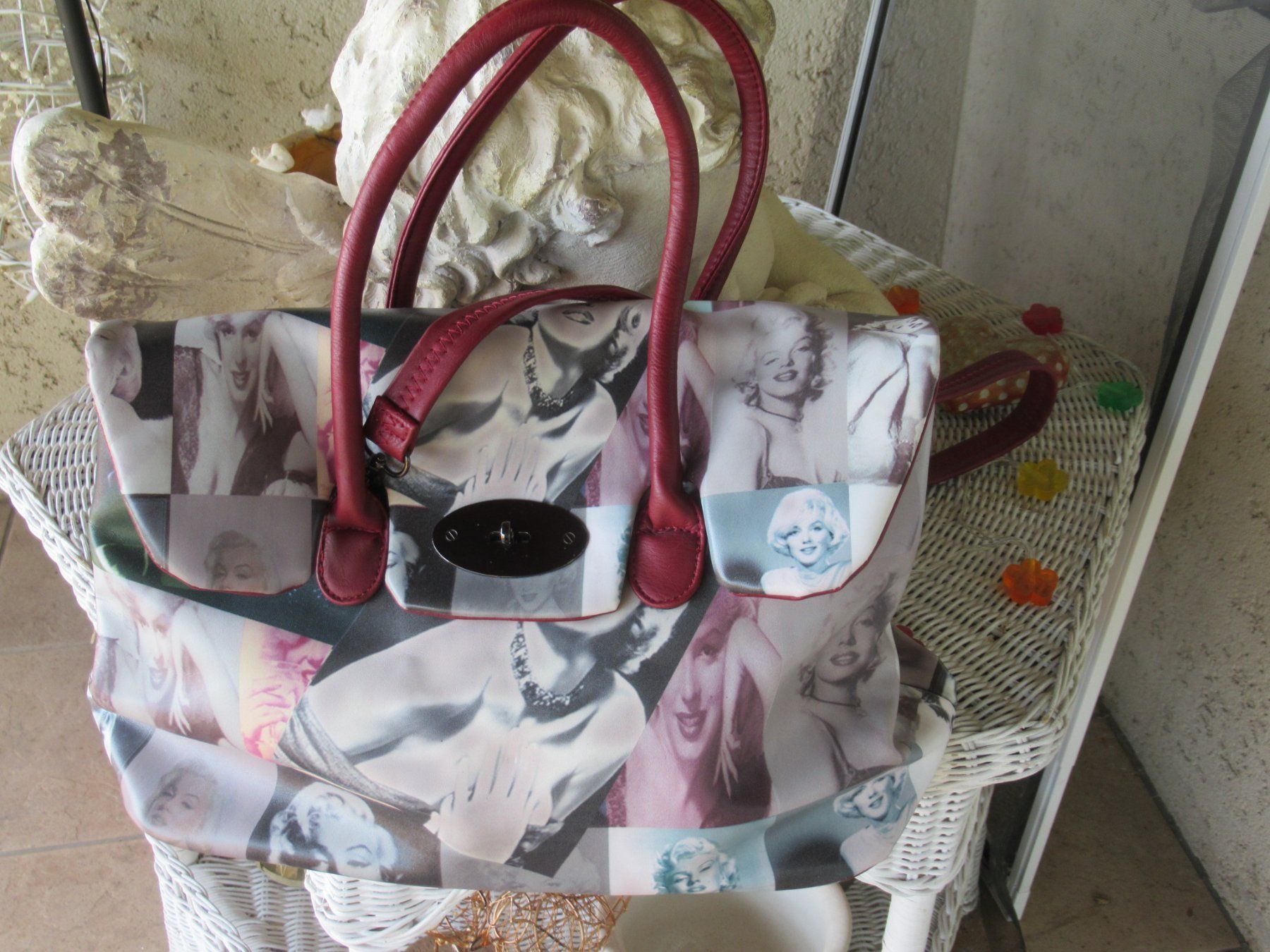 Borse da donna: Vintage Marilyn Monroe Handbag Handtasche – Usato da Trimbach venduto da donlyn
