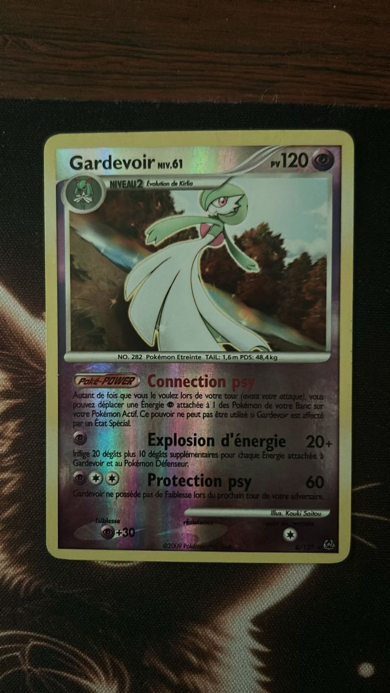 Pokémon Carte collezionabili: Pokémon Gardevoir Reverse Platine Français – Usato da Sullens venduto da jov_m2wm