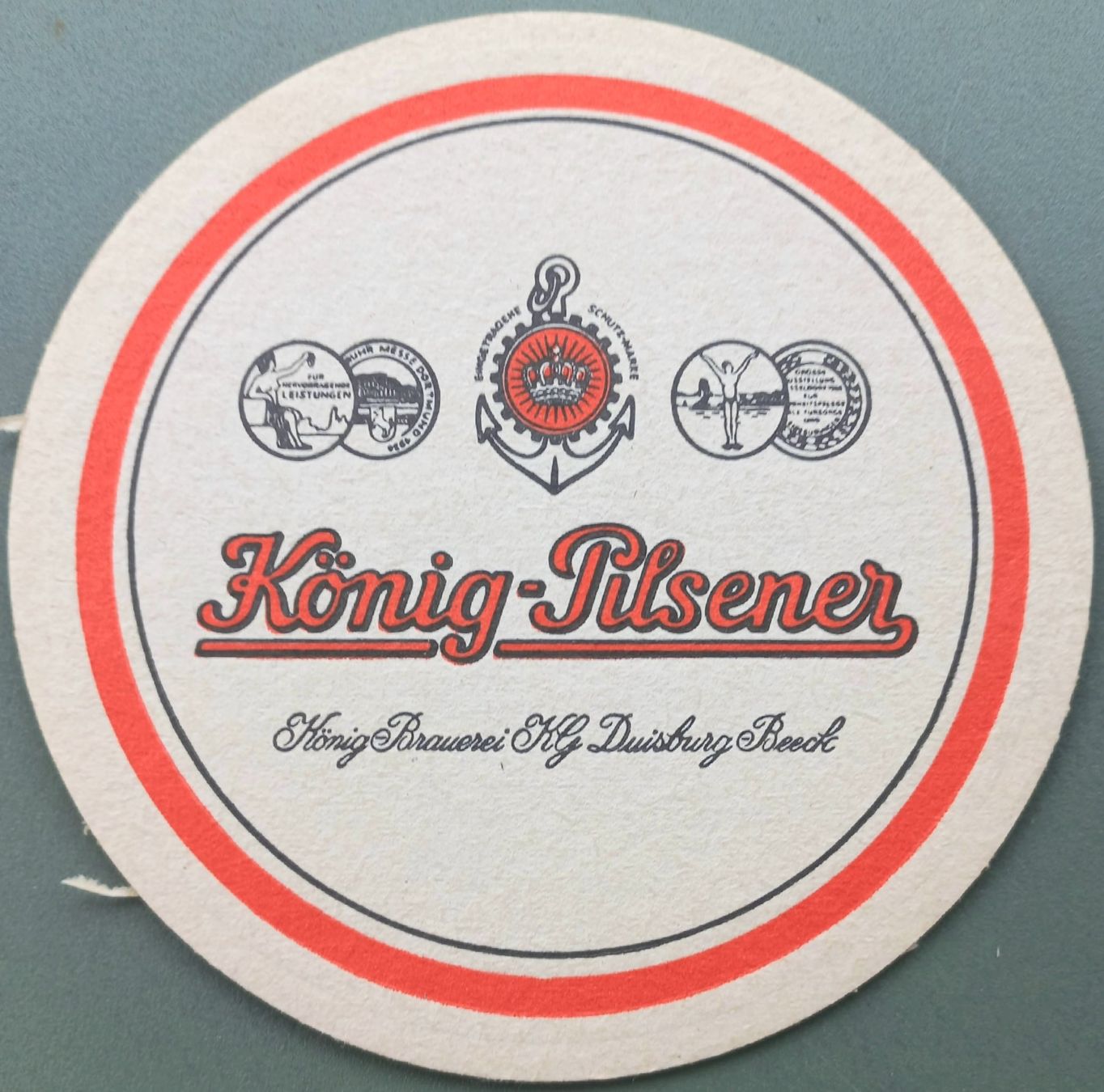 Sottobicchieri: Bierdeckel - König-Pilsner - D – Usato da Niederuzwil venduto da lubimaja 1
