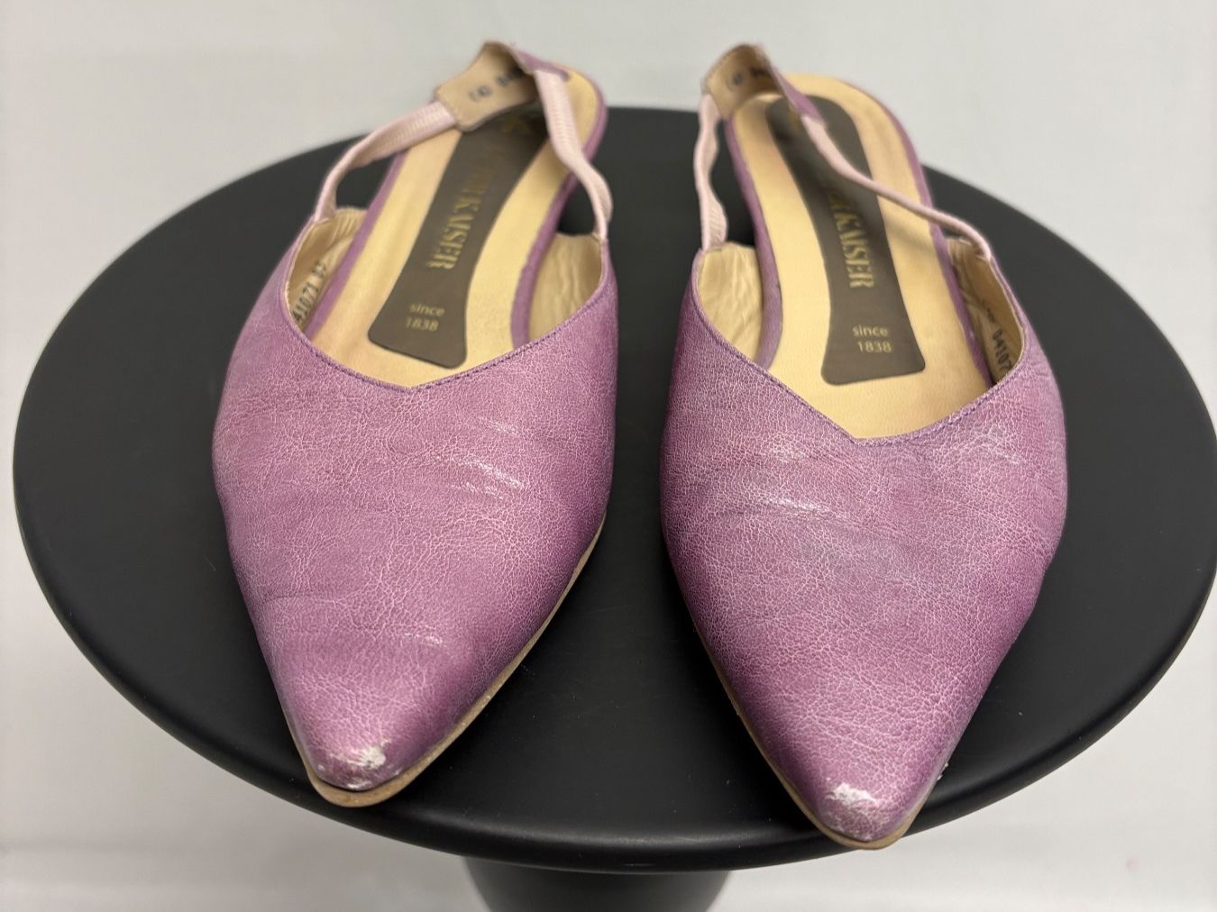 Kaiser Scarpe da donna: Slingpumps von Peter Kaiser 36 Leder lila – Usato da Regensdorf venduto da secondchancefashion 3