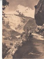 Saas-Fee Kapellenweg, ca. 1930