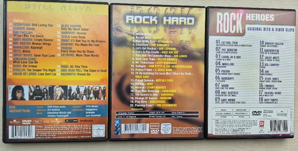 Alle DVDs: 7 x Rock DVD – Gebraucht aus Wettingen von Reviled 3