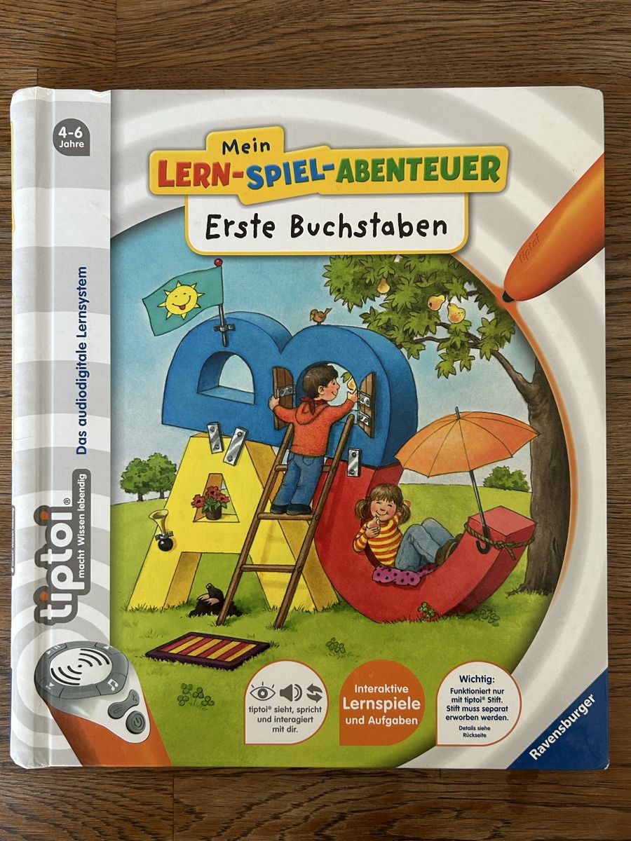 Tiptoi Giocattoli: Tiptoi Buch "Erste Buchstaben" - Interaktiver Lernspass – Nuovo (secondo la descrizione) da Wolhusen venduto da eve_m6cg