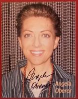 Angela Oberer Autogramm signiert Foto 10x15cm
