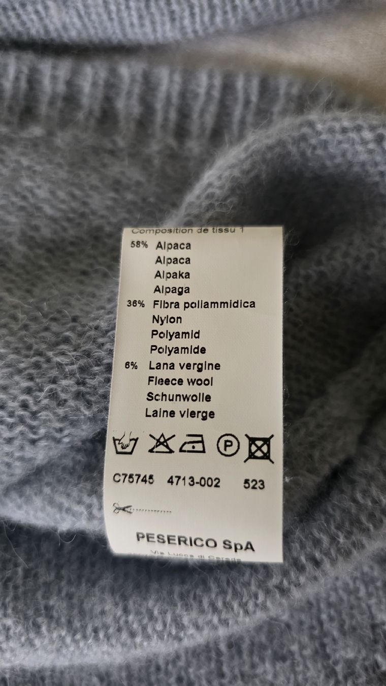 Peserico Pullover & Sweatshirts: Exklusiver "PESERICO" Pullover Gr. 38 (It. 44) – Neu (gemäss Beschreibung) aus Schneisingen von backstore24 9