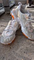 Nike React Vision Sneaker weiss orange guter Zustand