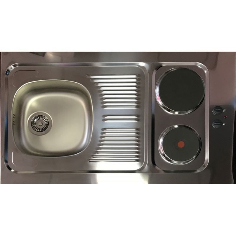 Cucine complete: 333 Schrankküche Küchenzeile W/GRAU – Nuovo e nell'imballaggio originale da Wallenwil venduto da toesstalvertrieb 5