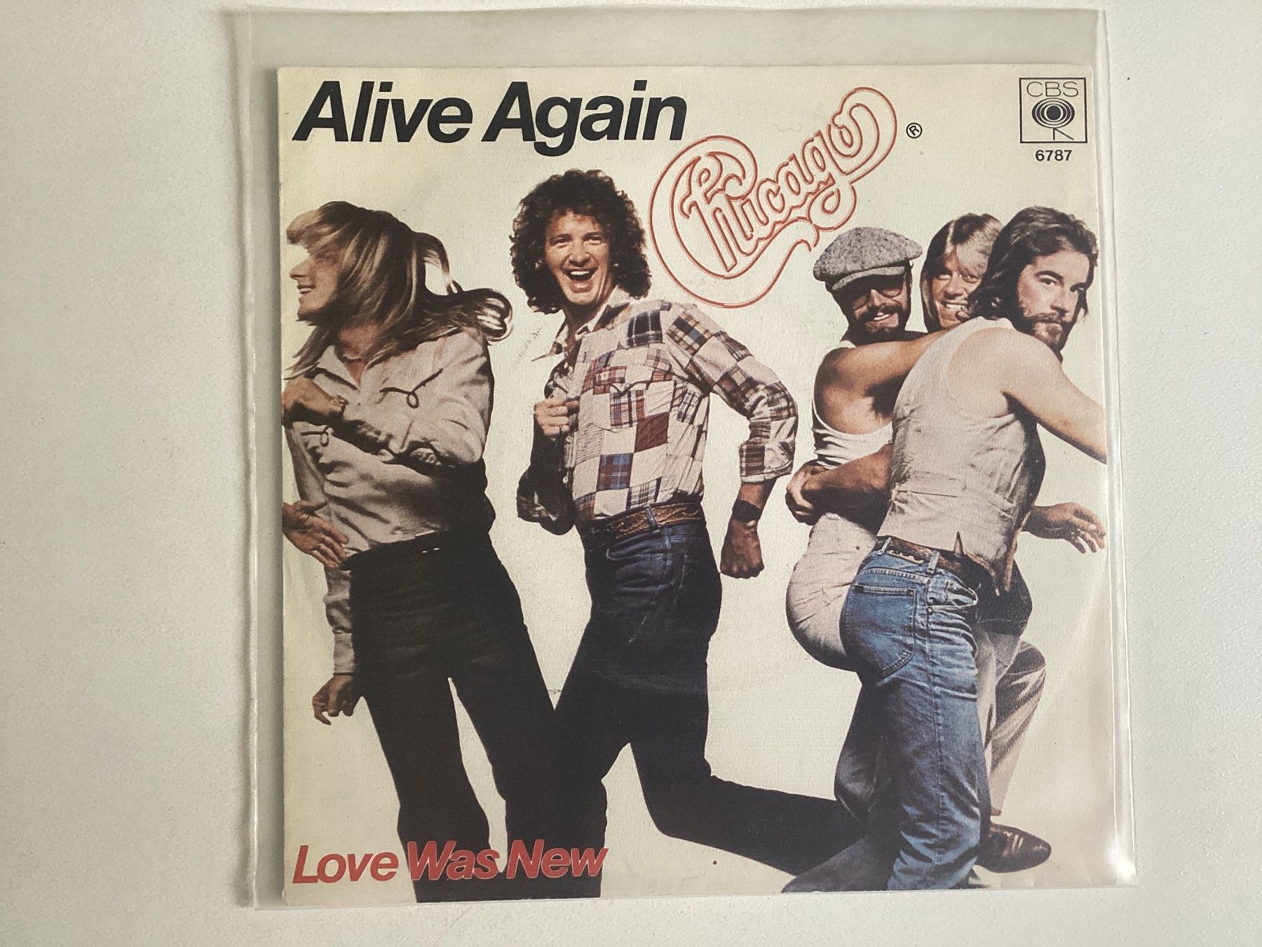 Dischi in vinile: Chicago Single - Alive Again / Love Was New – Usato da Gutenswil venduto da Hamzian