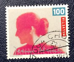 Nr.1367 100 Geburtstag Jeanne Hersch GESTEMPELT  ﻿  