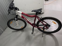 Mountain Bike Stoke mtx 6.2 rot weiss guten Zustand