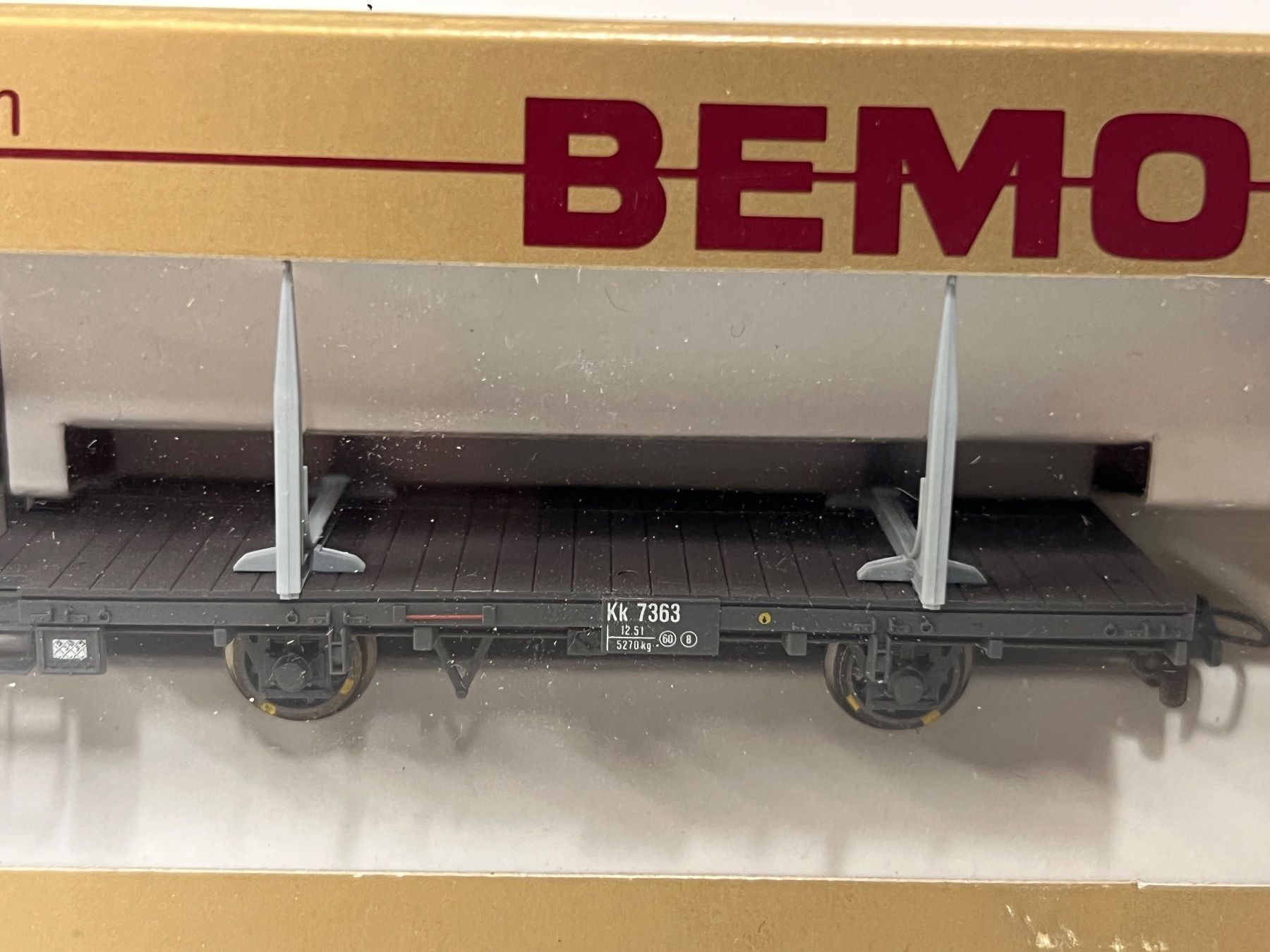 Bemo Modellini di ferrovie: BEMO 2284 173 RhB KK 7363 – Nuovo e nell'imballaggio originale da Neuenhof venduto da ludovicco 1