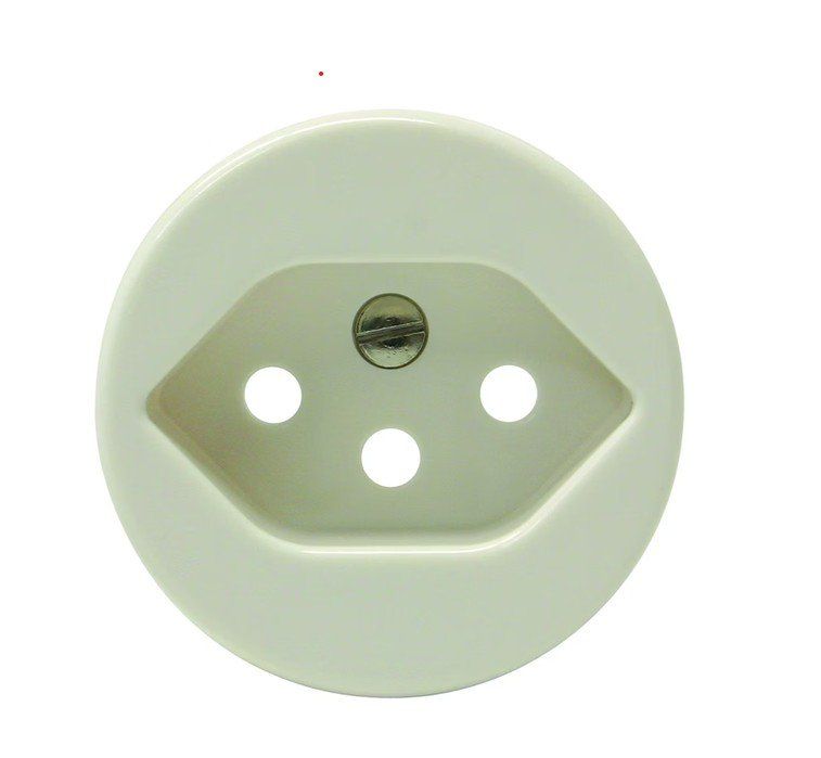 Stecker: STEFFEN MICA Frontbecher Steckdose 1xT13 ws – Neu (gemäss Beschreibung) aus Zürich von Meratnas