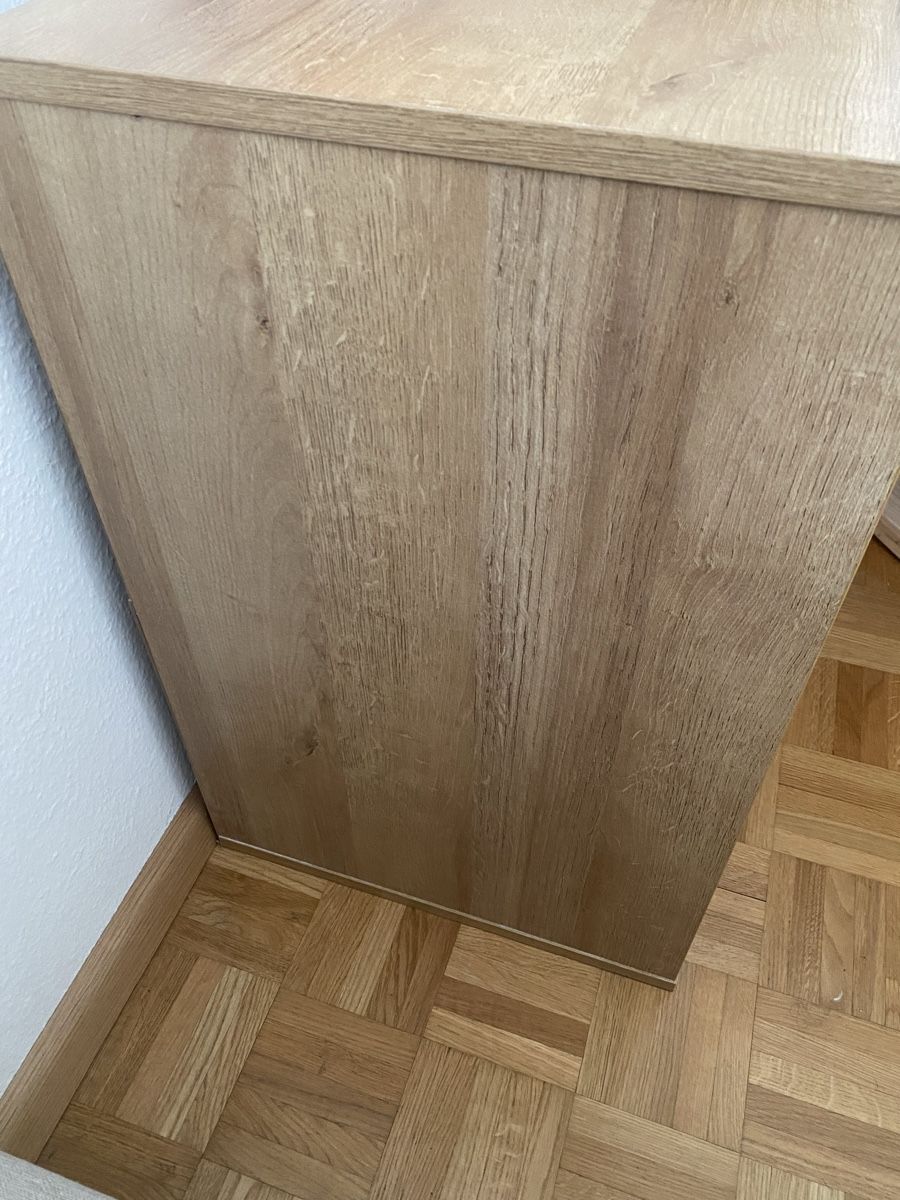 Beliani Cassettiere: Kommode mit Rattanfront, Holzoptik, Top Zustand! – Nuovo (secondo la descrizione) da Basel venduto da Holali17 3