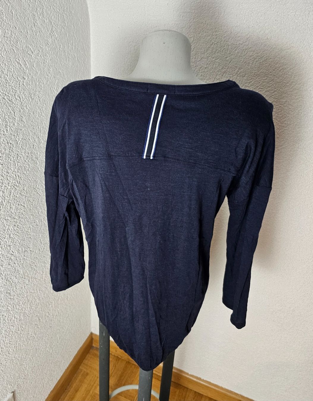 Cecil T-Shirts: CECIL Shirt dunkelblau Gr. S Baumwolle / Modal – Gebraucht aus Füllinsdorf von Sunnebliemli7 1