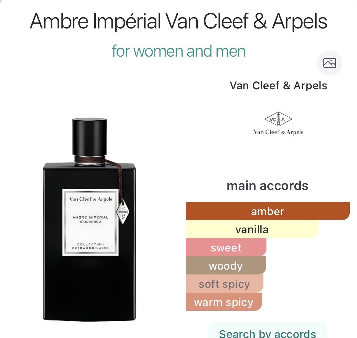 Van Cleef Parfums & Eau de Toilette: Parfum Van Cleef & Arpels Ambre Impérial 75ml – D'occasion à Zürich par Thetimtam 2