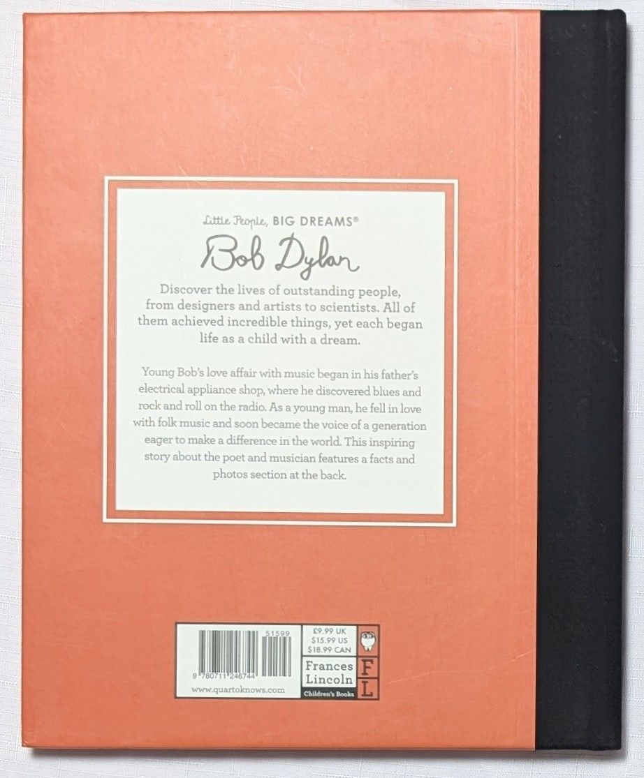 Libri: Bob Dylan - Little People, BIG DREAMS - Englisch – Nuovo (secondo la descrizione) da Wängi venduto da ABIZONE-86 4