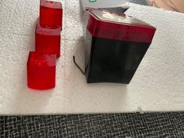 Velo Töffli Anhänger Rücklicht und Abdeckungen Nr 3