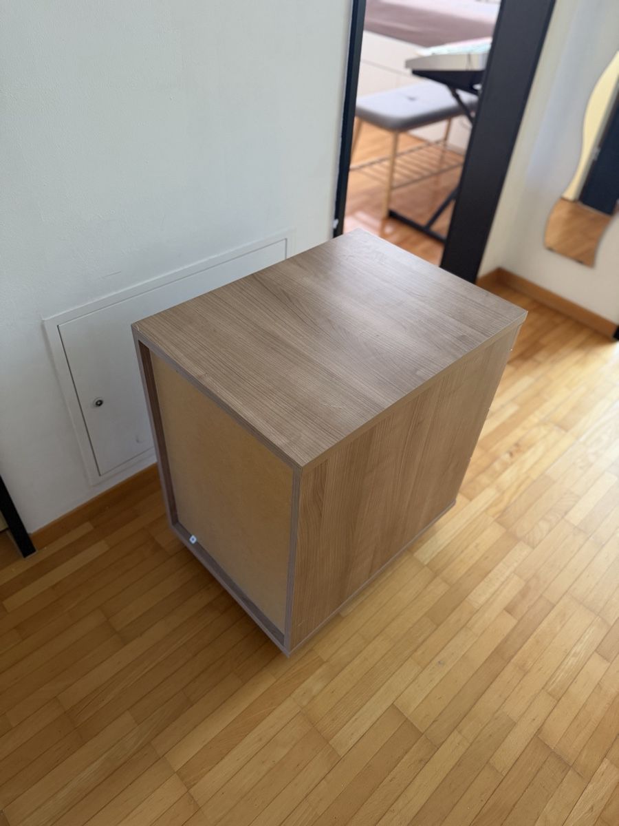 Korpus: Rollcontainer mit 4 Schubladen Holzoptik abschliessbar – Gebraucht aus Rebstein von alyxya03 5
