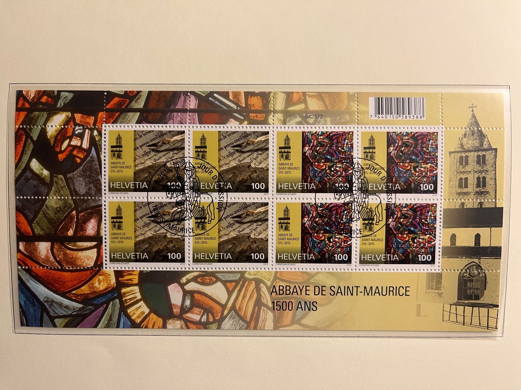 Tutti i francobolli: Zwei Zusammendruckbogen 2015 mit ET-Stempel – Nuovo (secondo la descrizione) da Freidorf TG venduto da ern_7s68
