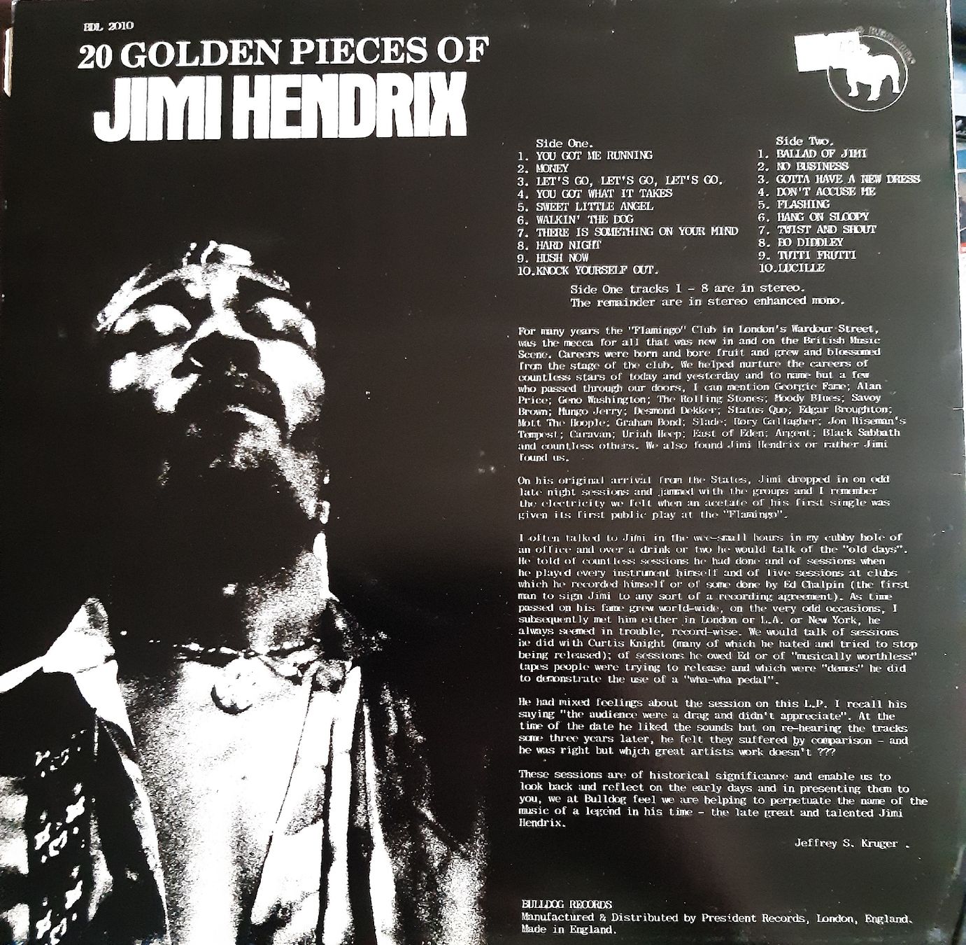 Schallplatten: Jimi Hendrix - 20 Golden Pieces – Gebraucht aus Frick von kyb_yq8h 1